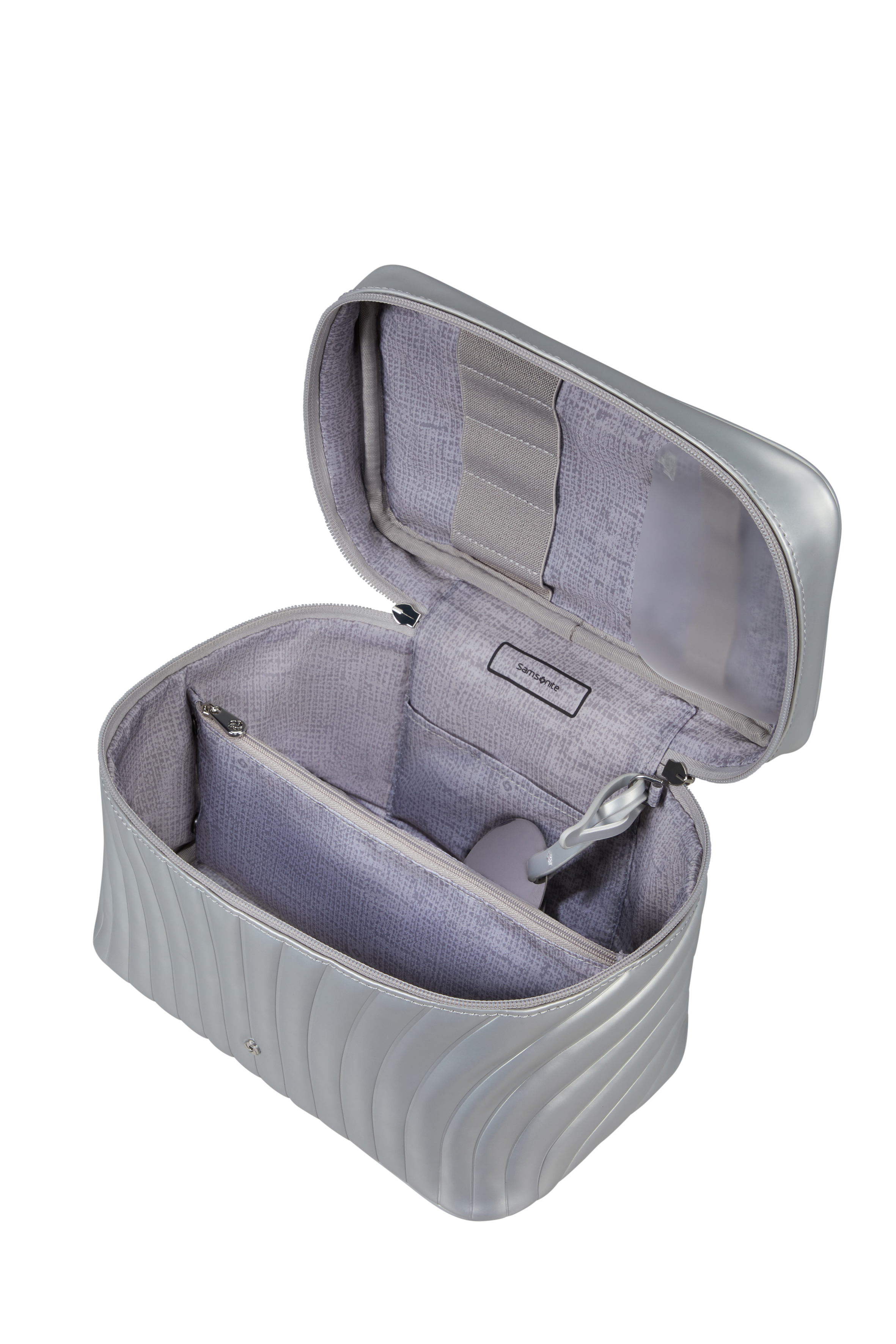 Toilet Kit C-LITE 002 beauty case Argintiu